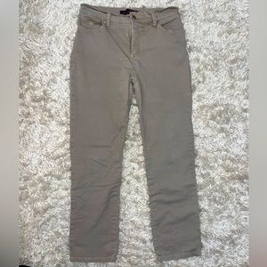 Vintage Straight Leg Khaki Pants